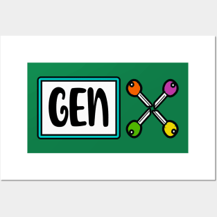 GEN X •Latchkey Kid Posters and Art